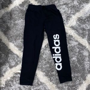 Cropped adidas joggers
